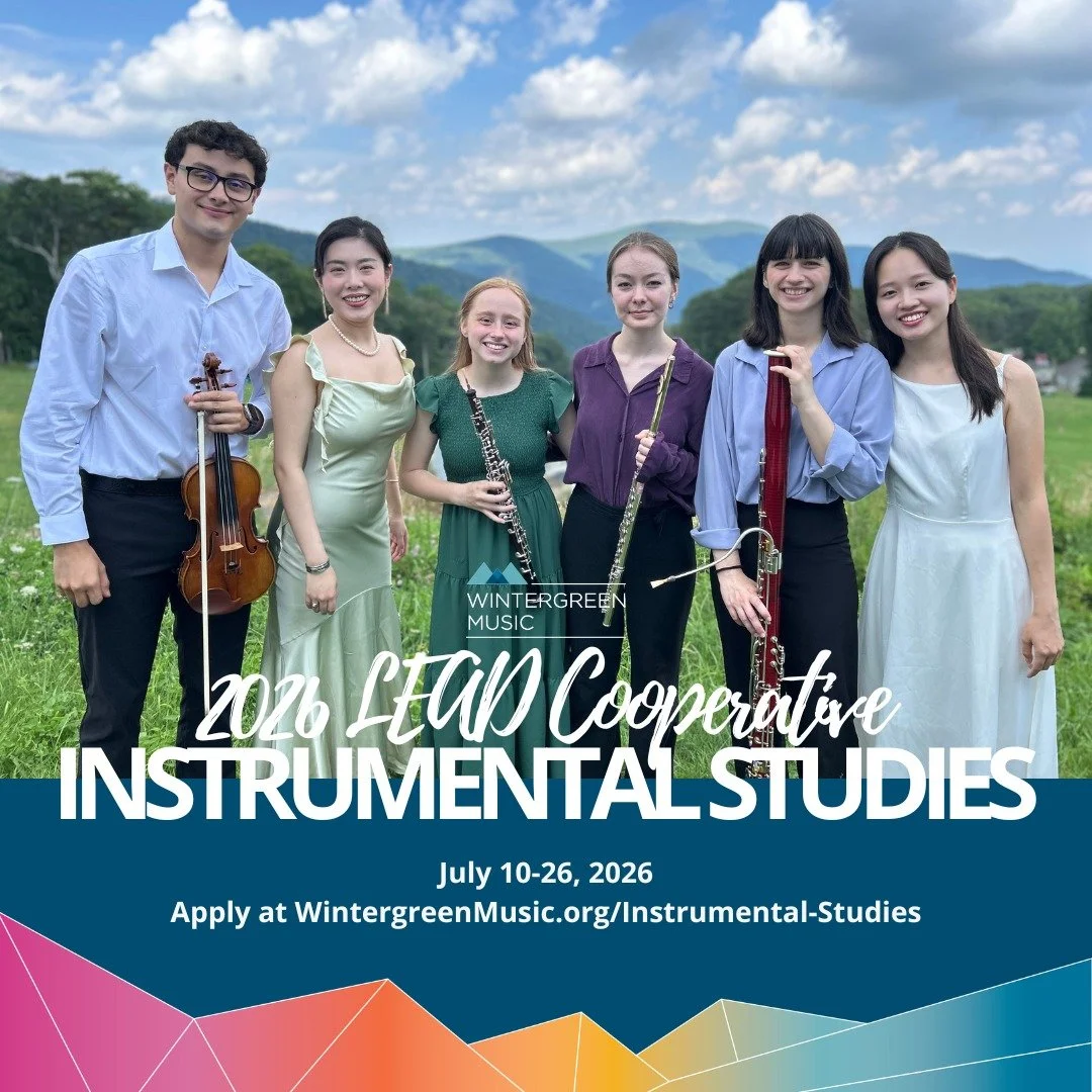 This summer, explore the intricacies of performing chamber music with musicians outside of your discipline during the 2026 LEAD Cooperative! Apply today at the link in our bio!