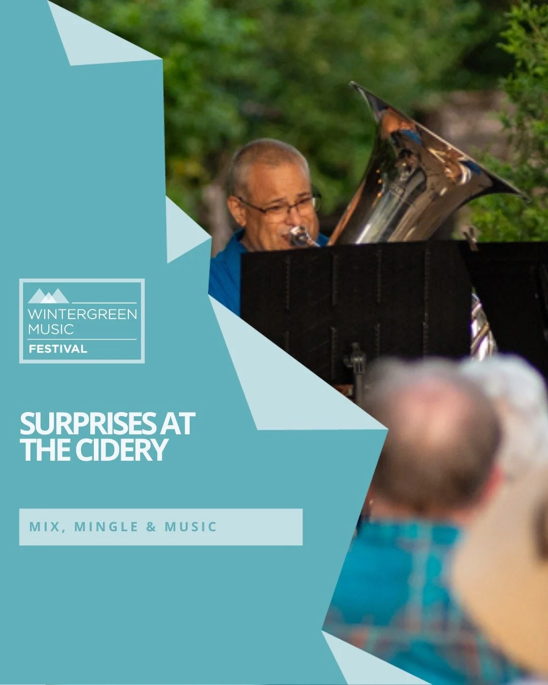 Expect the unexpected for Mix, Mingle &amp; Music II: Surprises at the Cidery on Thursday, July 16 at 7:00 pm at Bold Rock Hard Cider! From the jazzy sounds of Jeff Scott&rsquo;s Startin&rsquo; Sumthin&rsquo; to the pleasant, nature-inspired woodwind