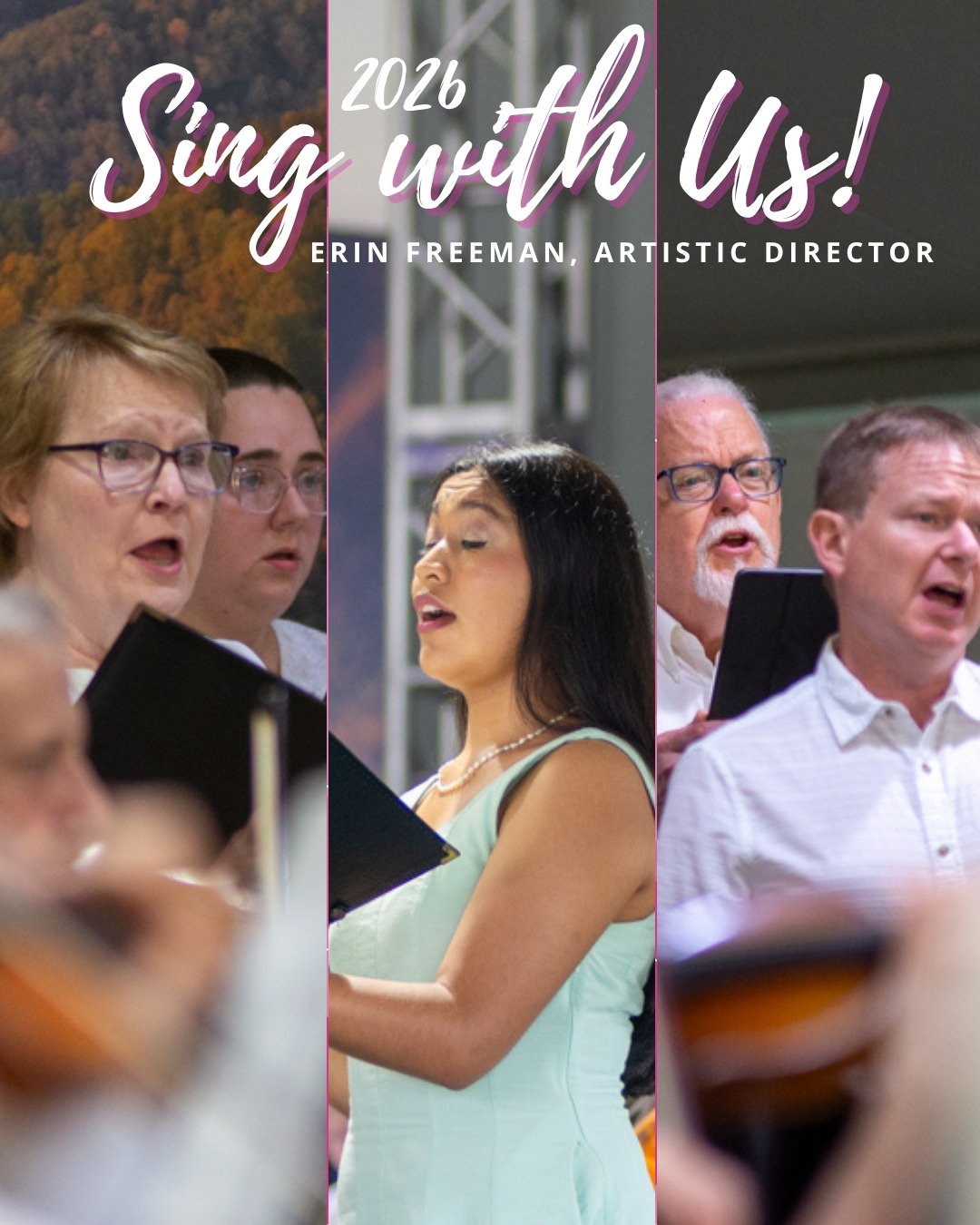 Love to sing? Join Wintergreen Music this July for TWO unforgettable opportunities to perform alongside the Wintergreen Festival Orchestra. From Mozart to world premieres and gospel favorites, singers of all backgrounds are welcome &ndash;&nbsp;learn