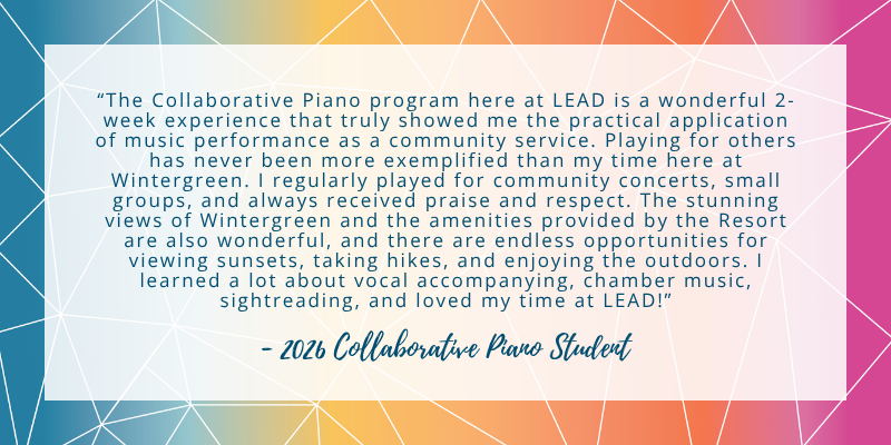 Collaborative Piano Testimonial