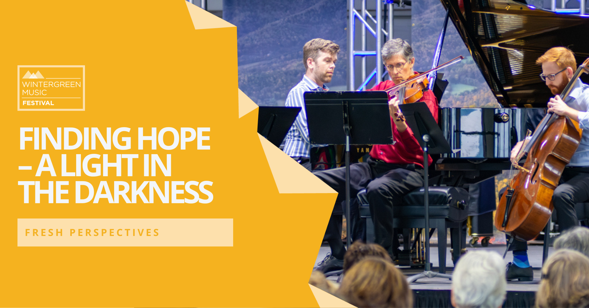 Fresh Perspectives III:  Finding Hope – A Light in the Darkness  