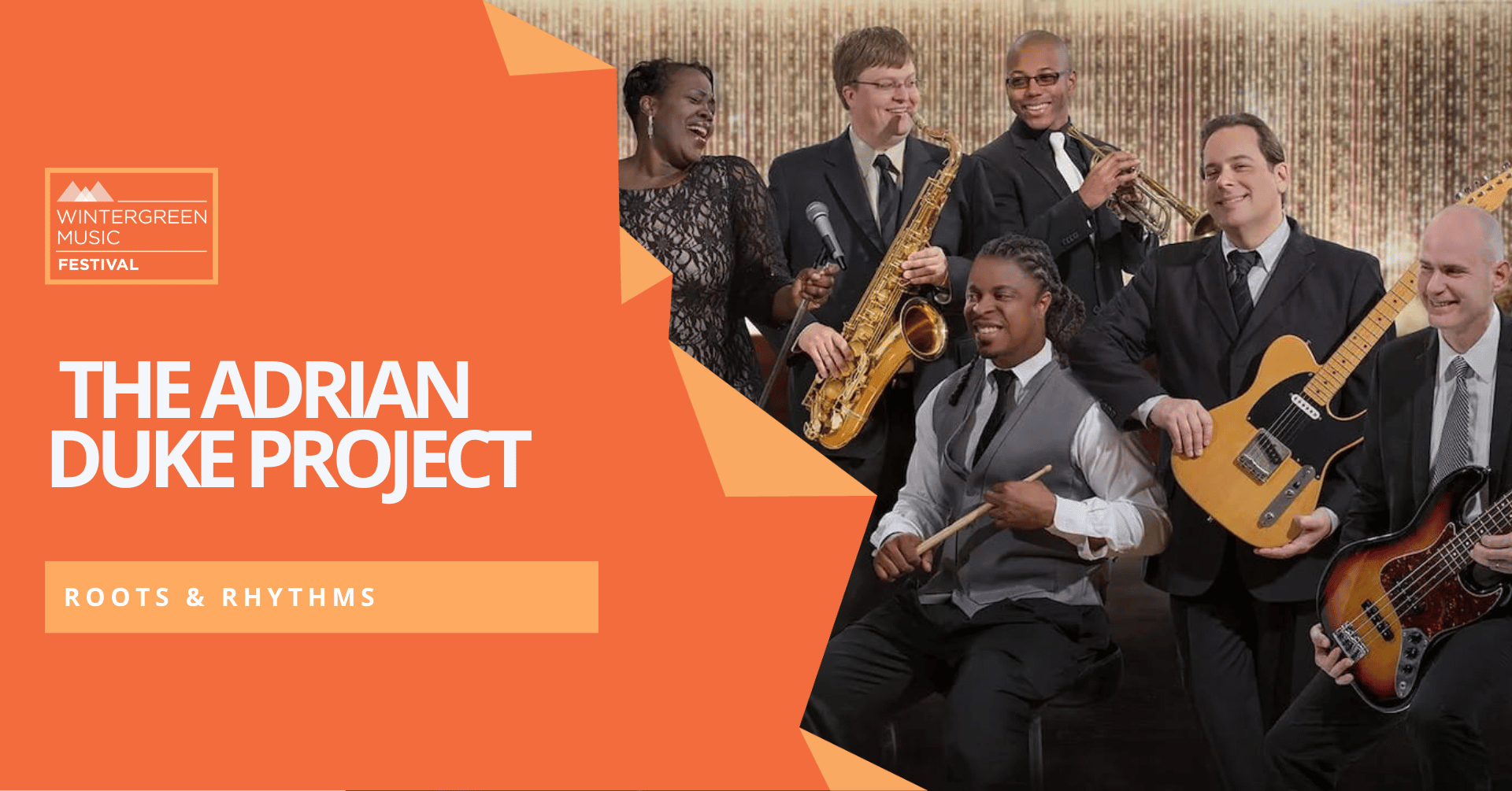 Roots & Rhythms II: The Adrian Duke Project banner