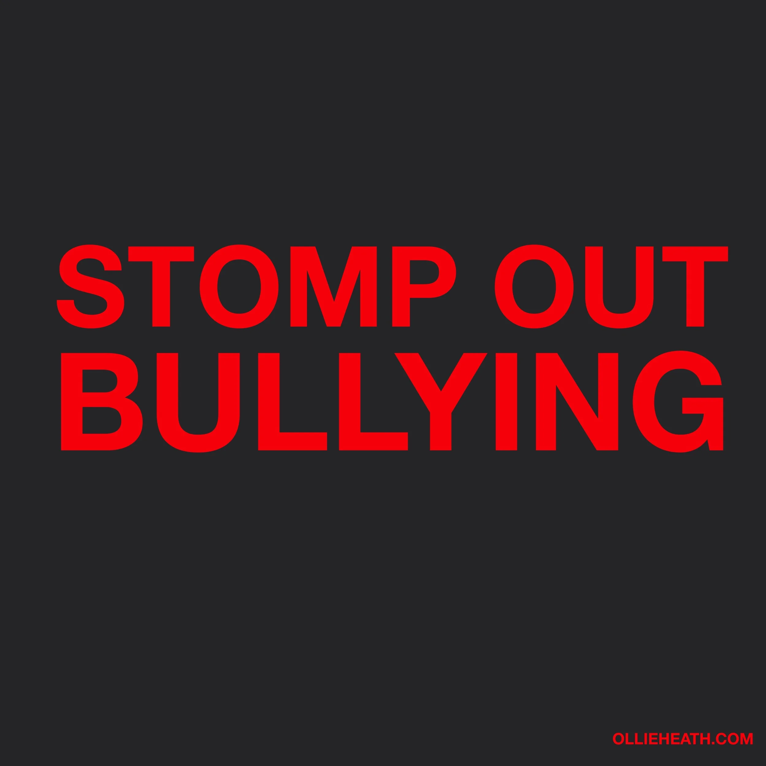 Ollie Heath's Stomp Out Bullying World Tour