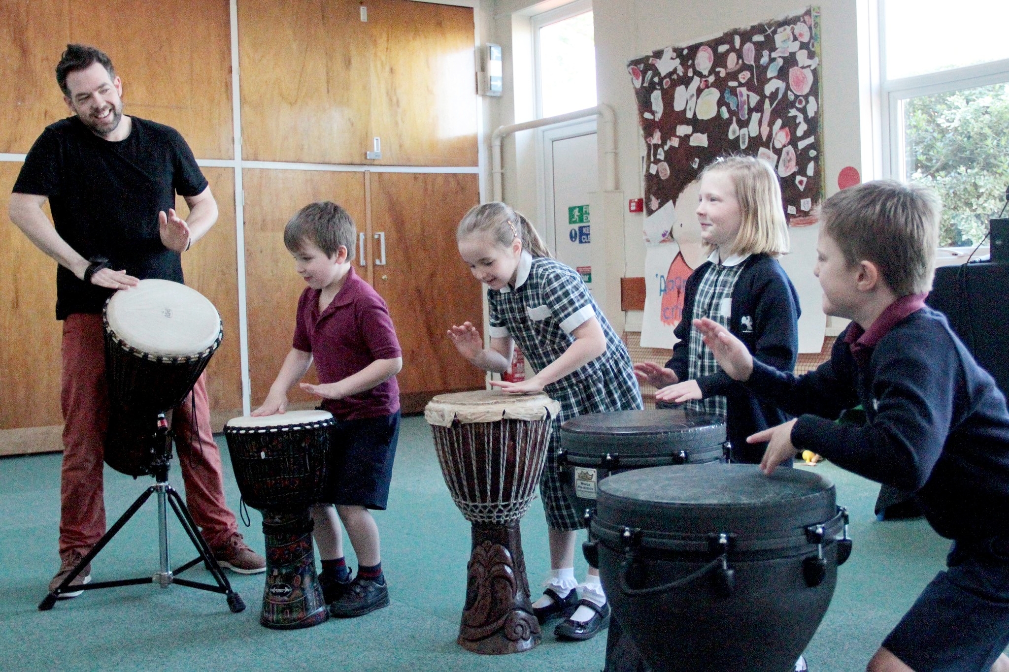 African Drumming ollieheath.com