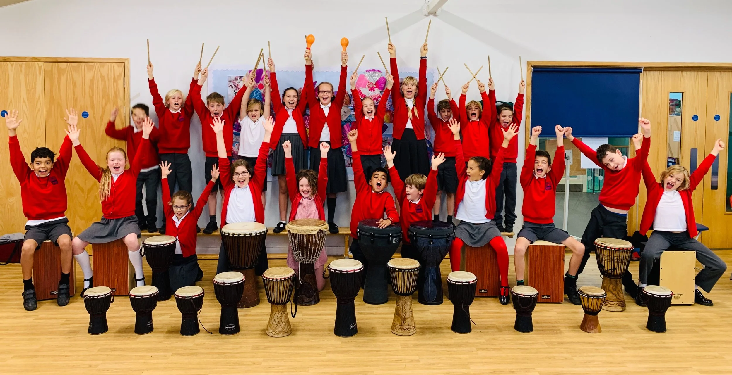 Ollie Heath Rhythm Masters djembe  drumming 