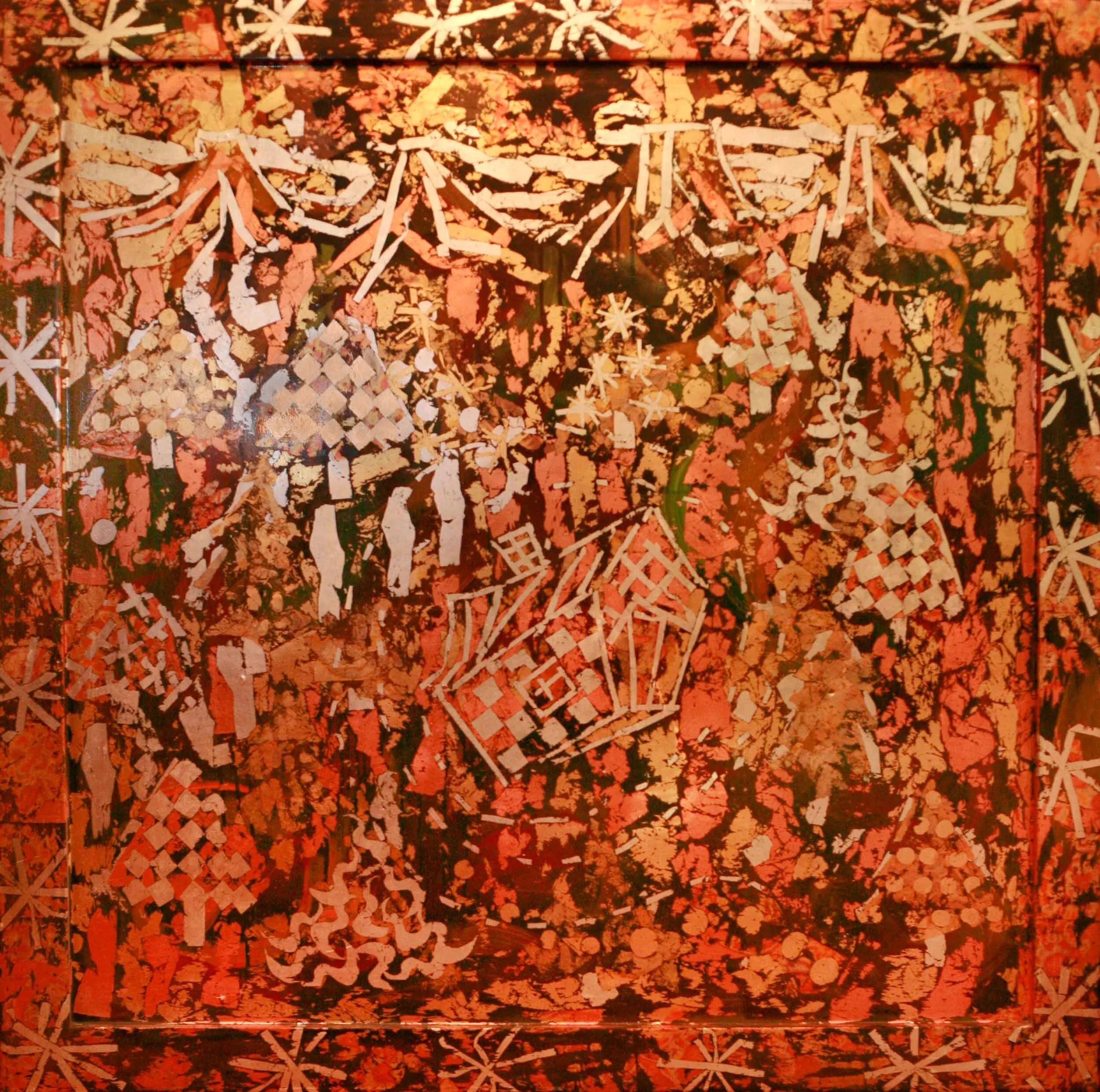 Silver Leaf Paintings — Christopher Tanner