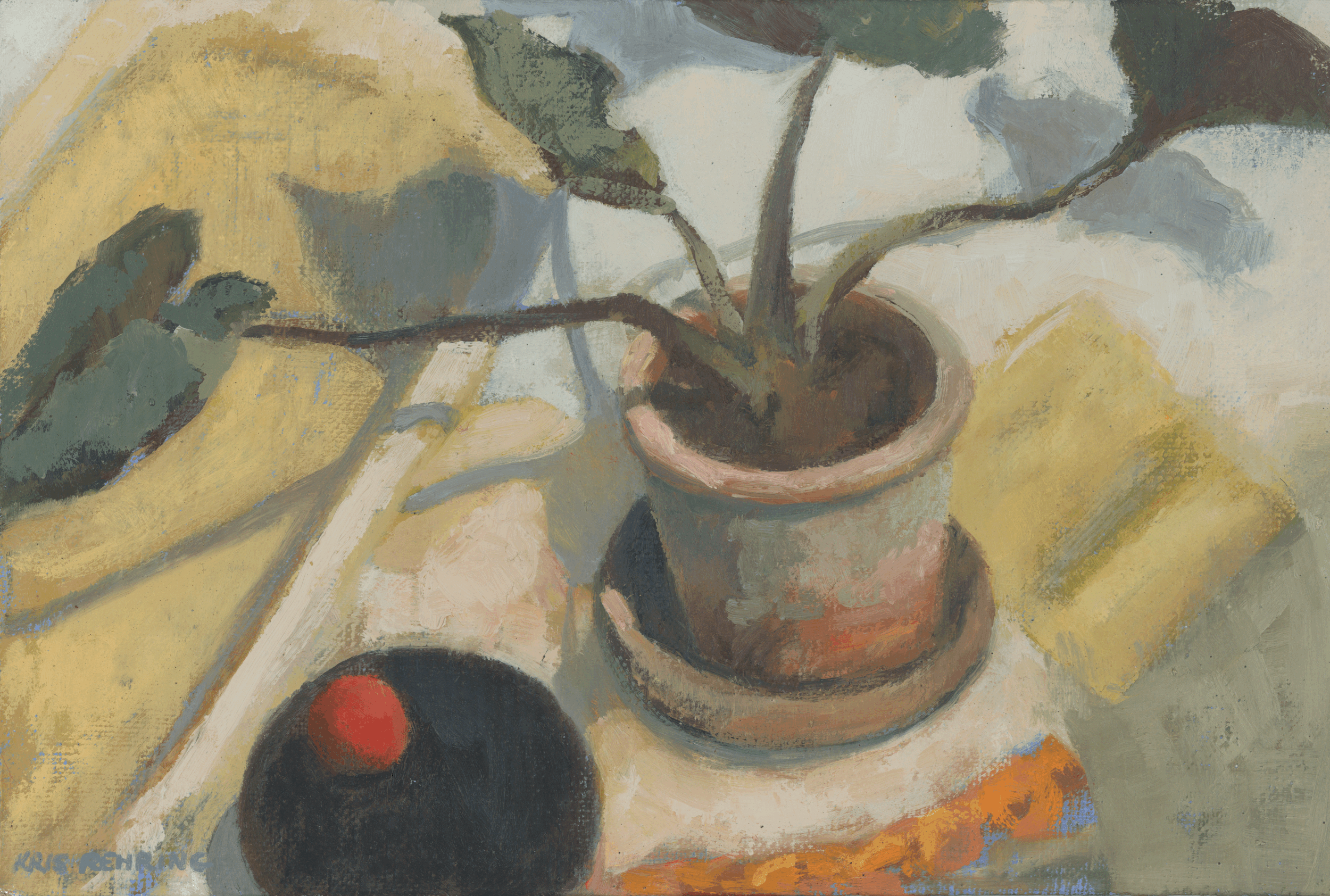 Bread Bowl, Plant and Tomato