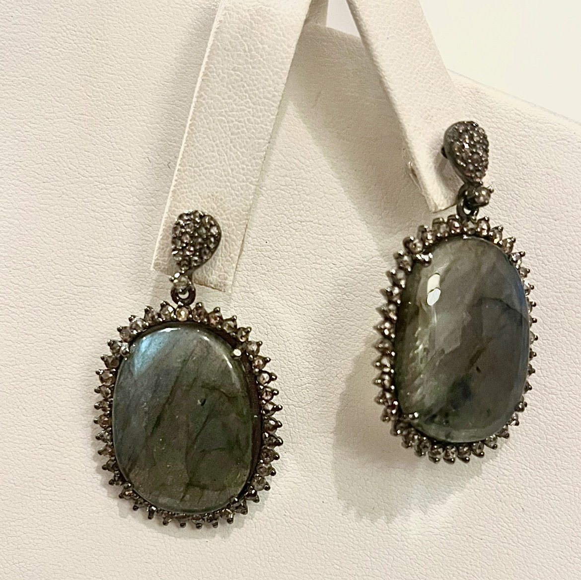 Labradorite and diamond