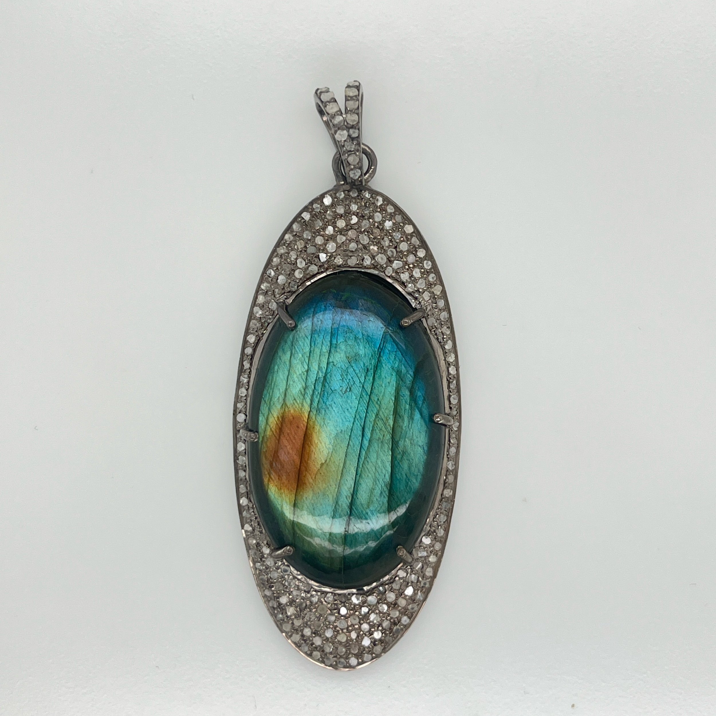 Labradorite and diamond