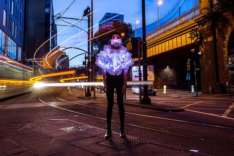 Human Sensor artist Kasia Molga. (Photo: Nick Harrison)