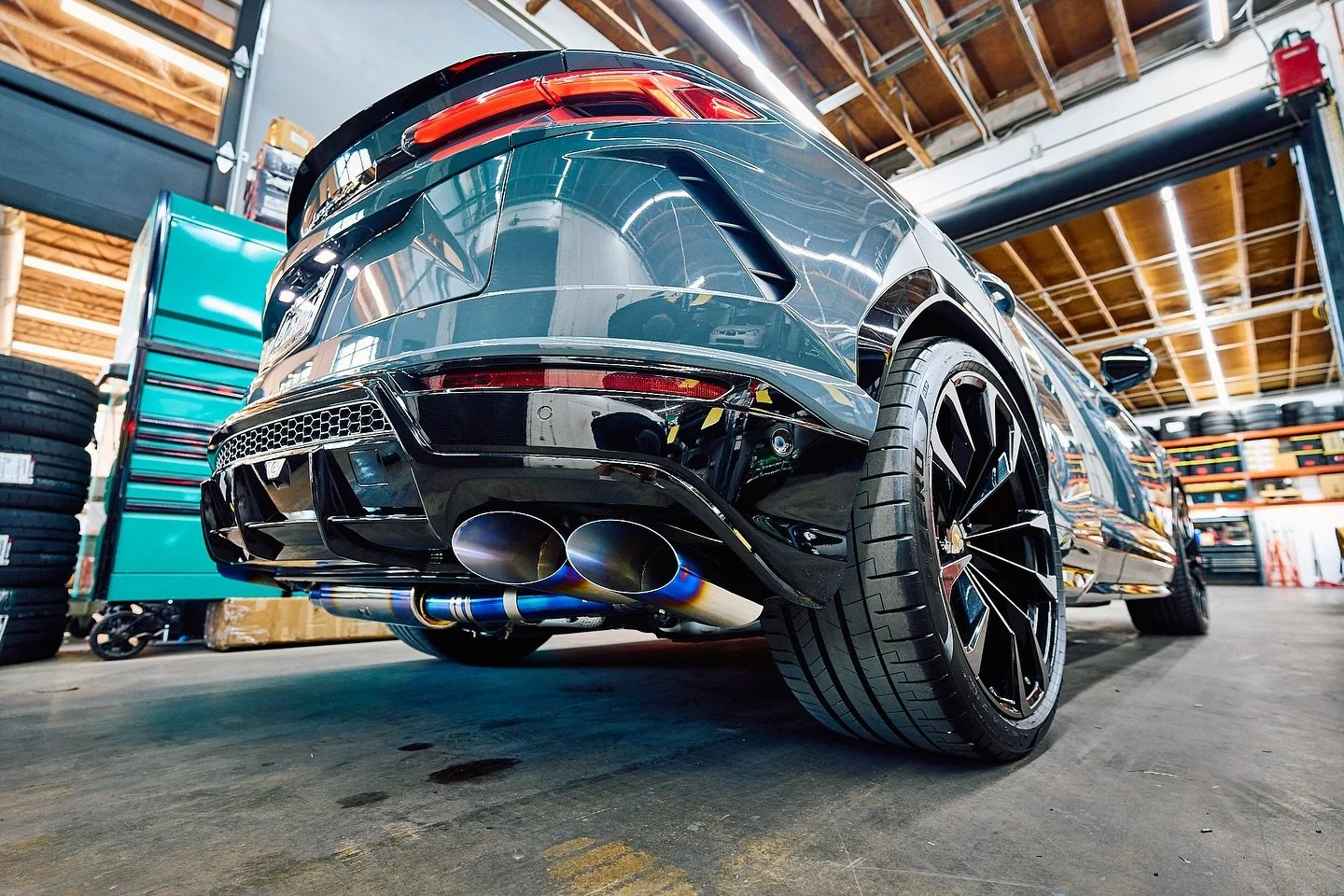 This Aerodus titanium exhaust on our client&rsquo;s Urus, deserves its own post #EDENcustoms @aerodususa