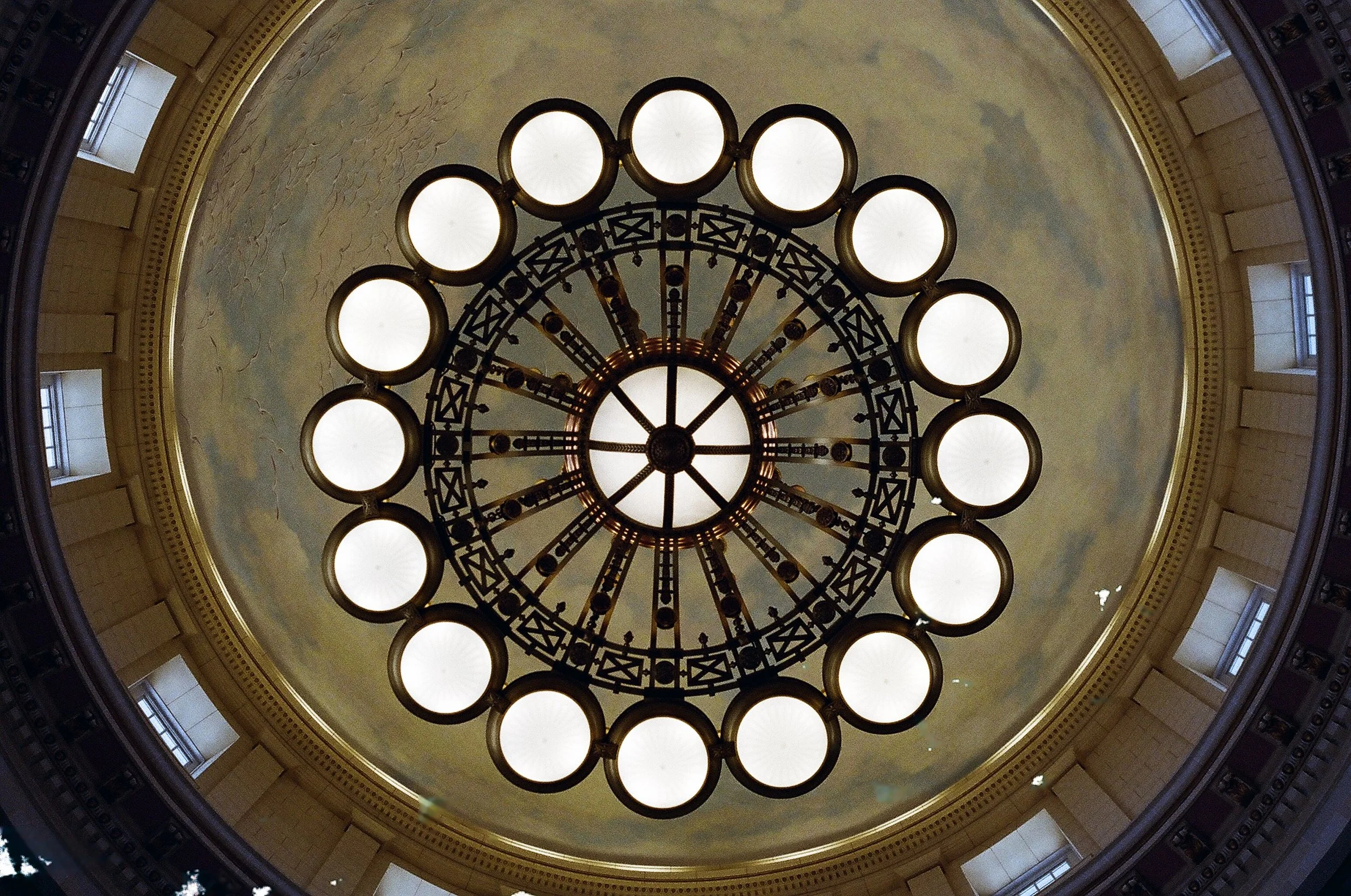 Symmetry In The Capital- 35mm Salt Lake City