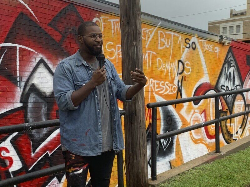 Chandler Watson in Front of Marshall in Motion