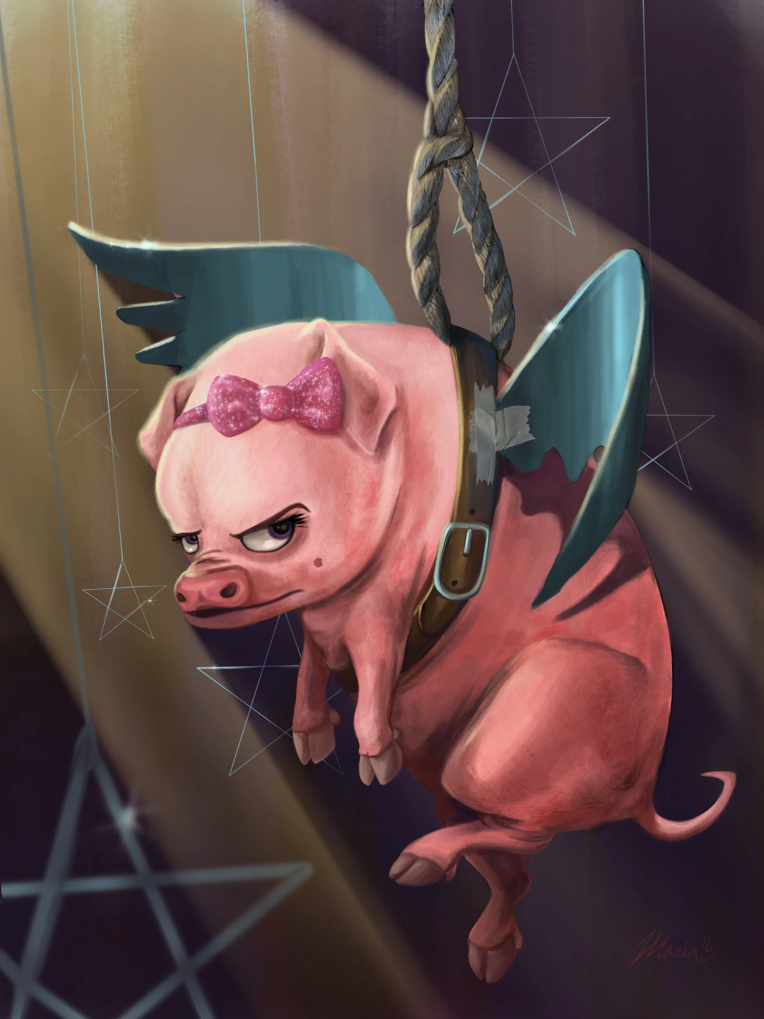 "Estelle the Flying Pig"