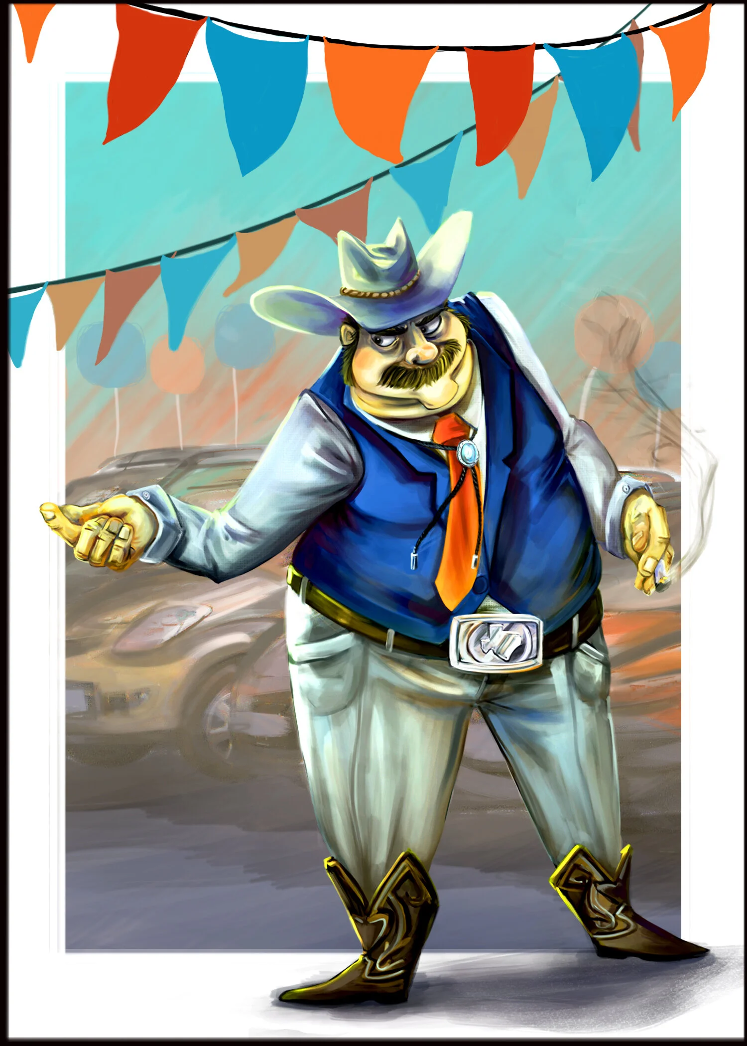 Game Character Card