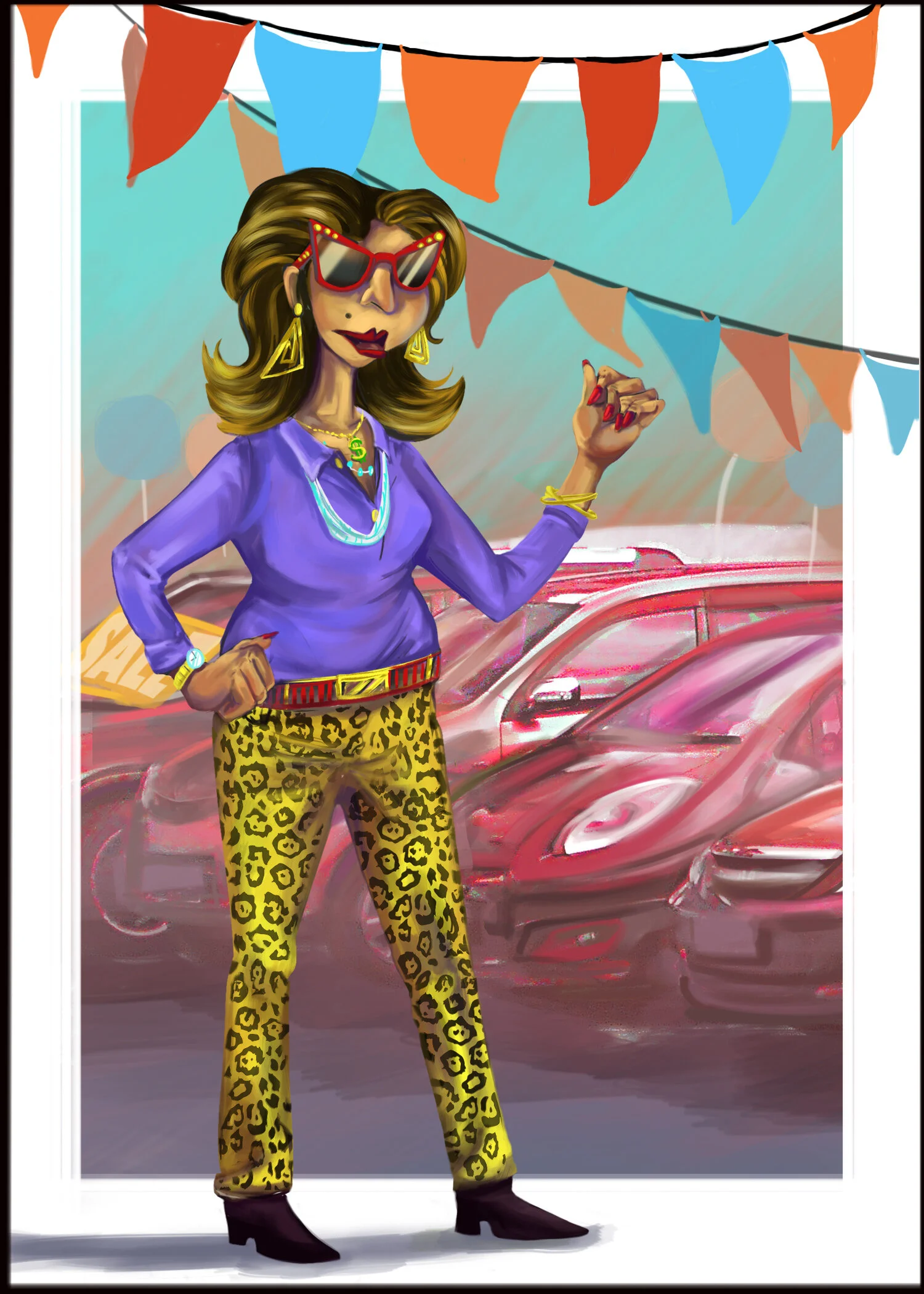 Game Character Card