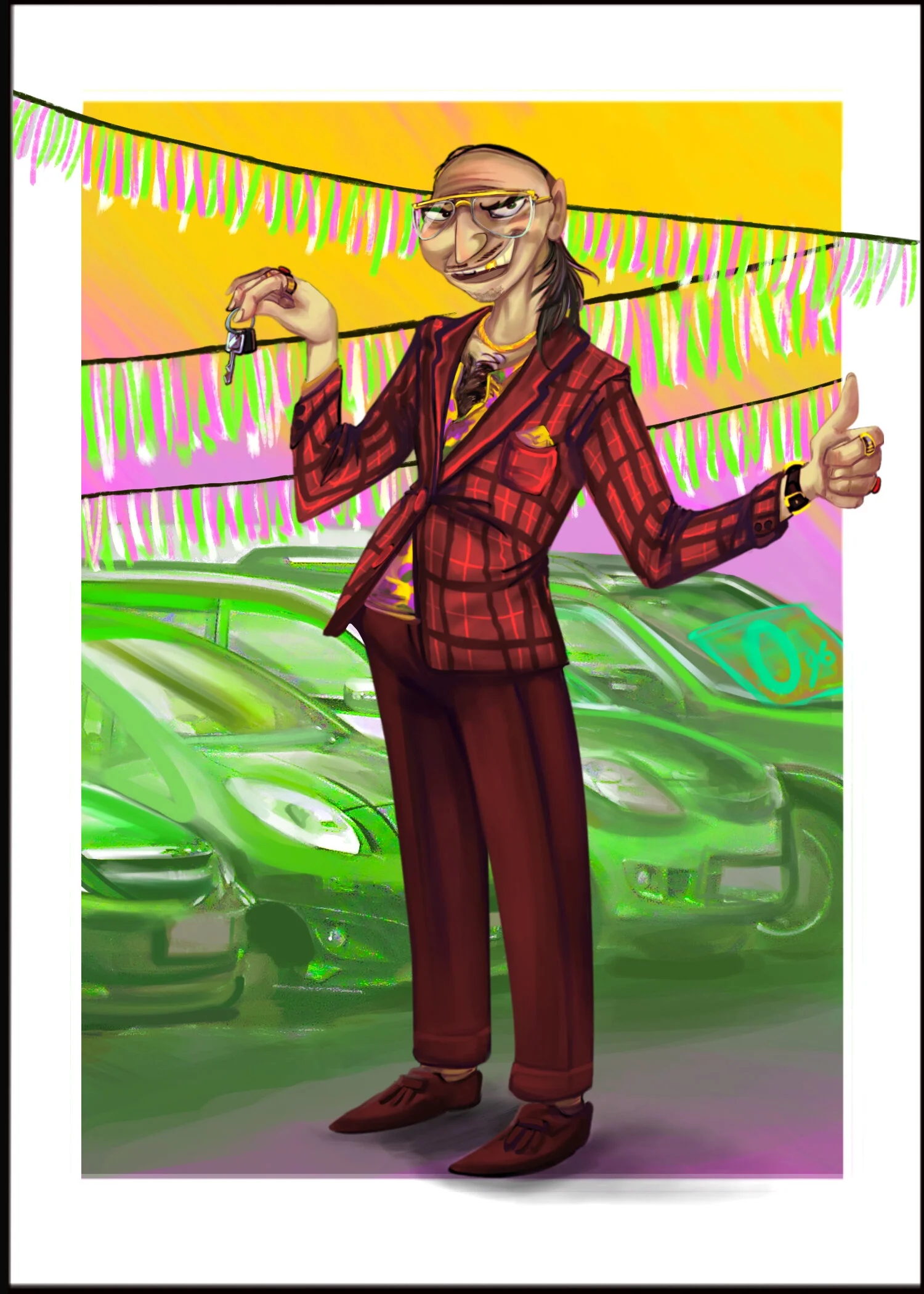 Game Character Card