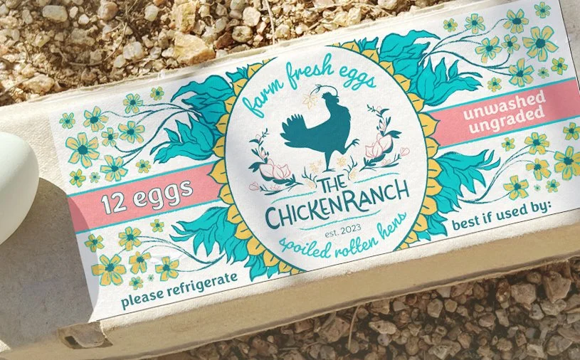 The Chicken Ranch: Eggceptional Brand Identity for a Hyper-local Producer