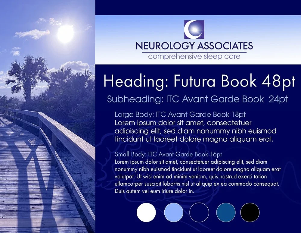 neurology healthcare brand style guide