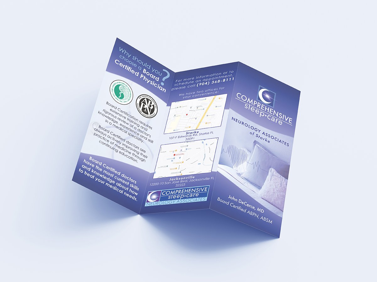Brochure Graphic Design Opened