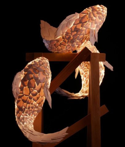 Frank Gehry: Fish Lamps at London's Gagosian Gallery