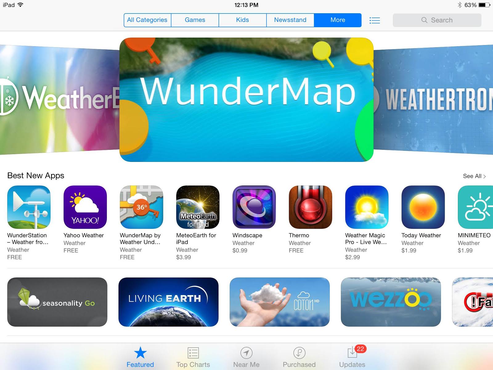 Ad banner on iTunes