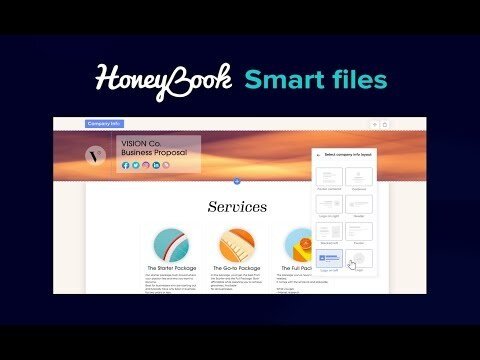 Explainer Video: Introducing HoneyBook Smart Files