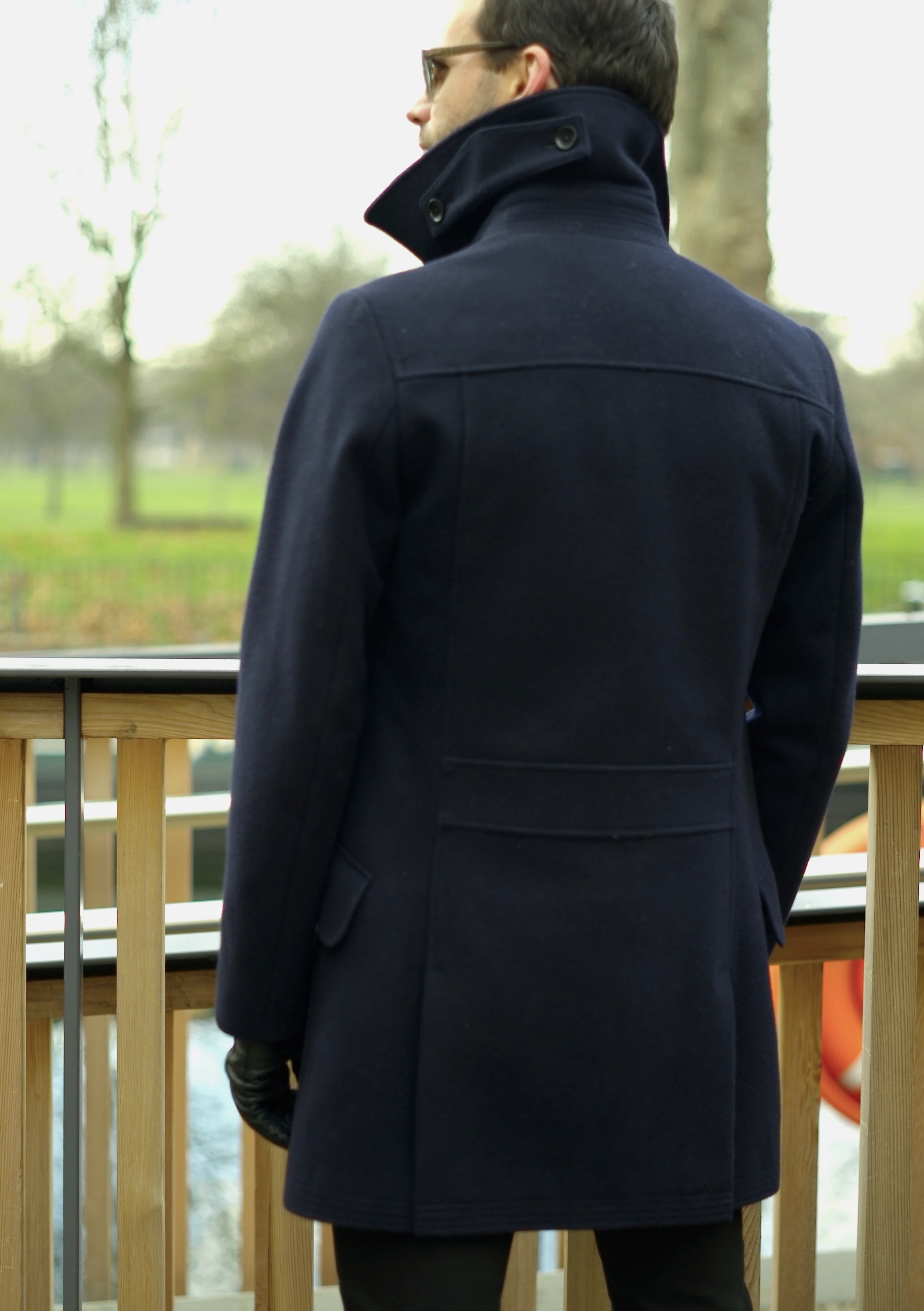 reiss peacoat