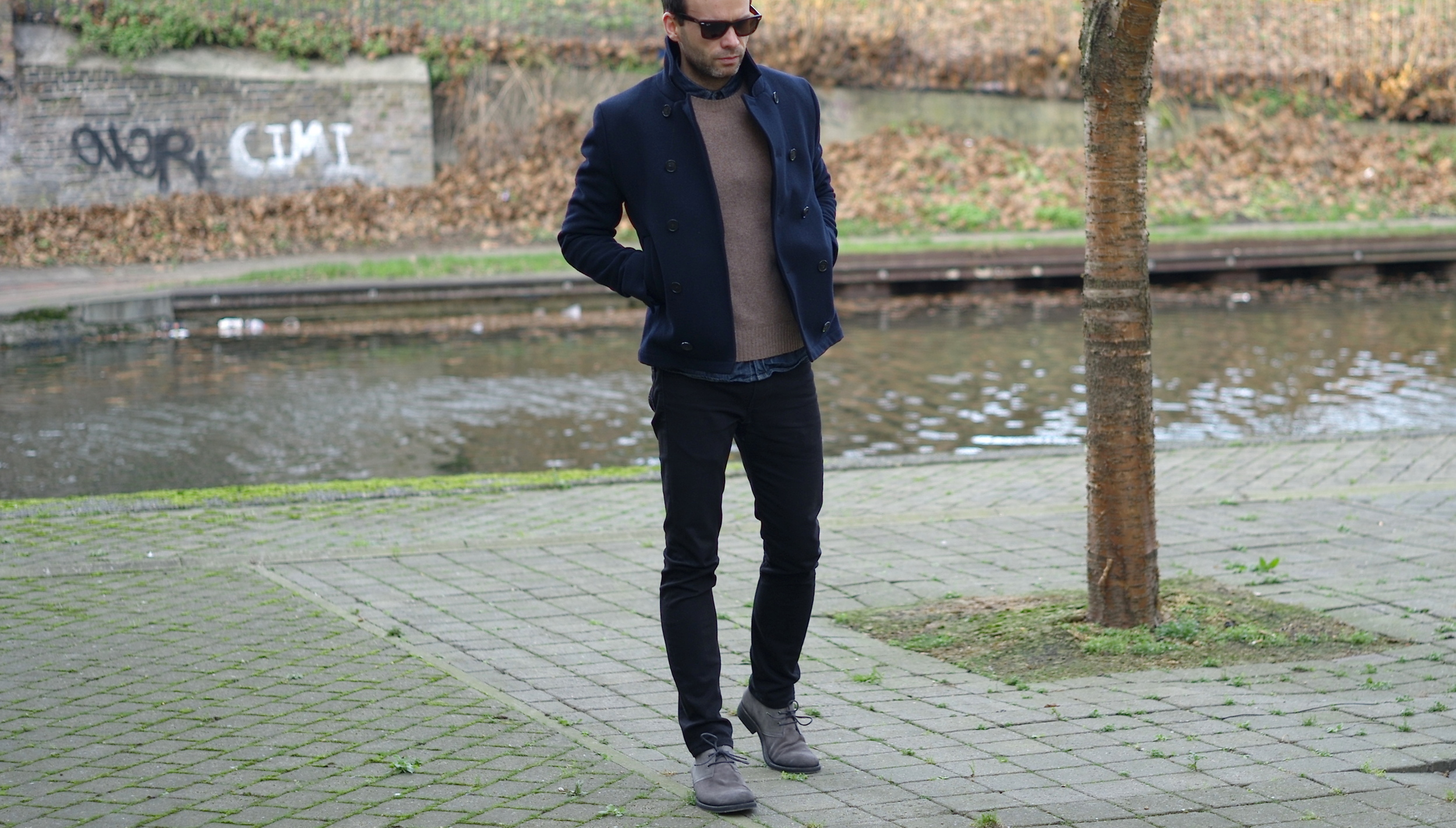 Casual Snob All Saints Peacoat 1.JPG