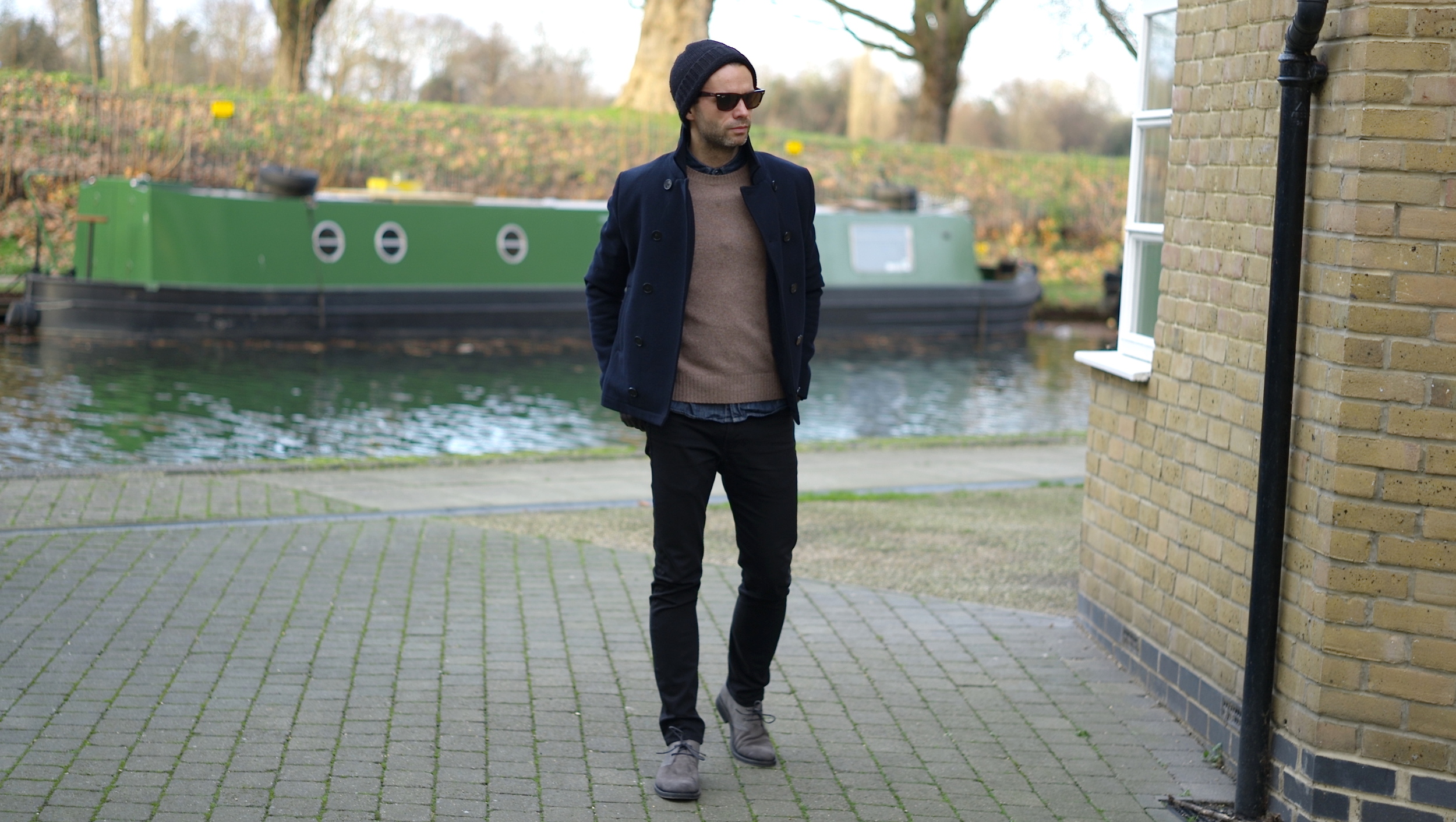 all saints peacoat