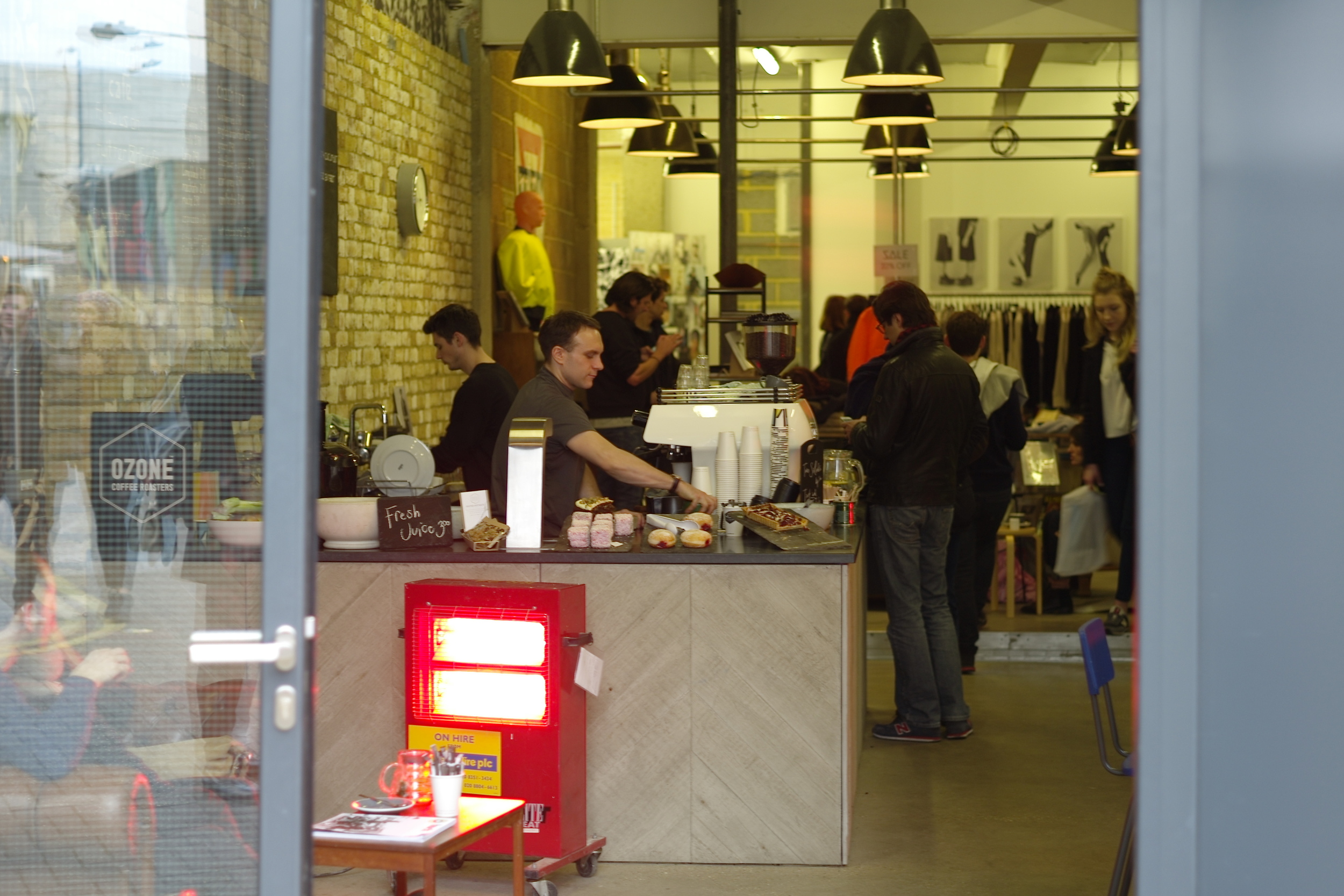 Hunter Gather Store & Ozone Coffee Roasters Redchurch Street