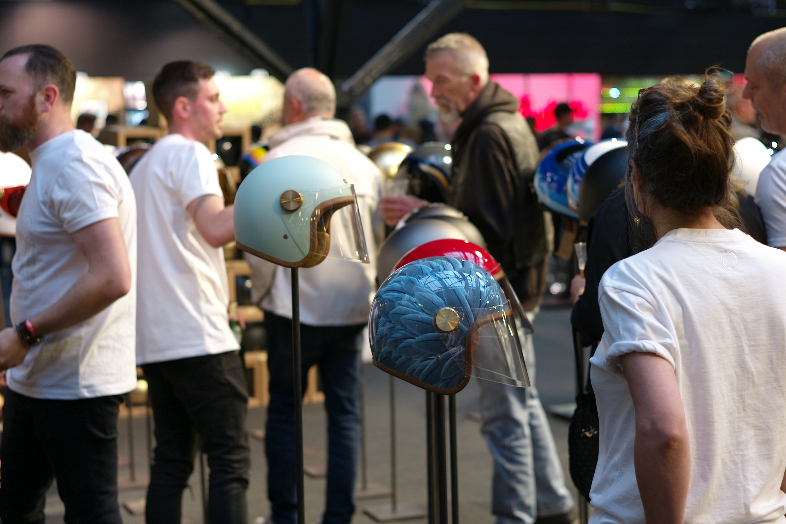 Casual snob - Bikeshed London 2018 38 Hedon Helmet.JPG