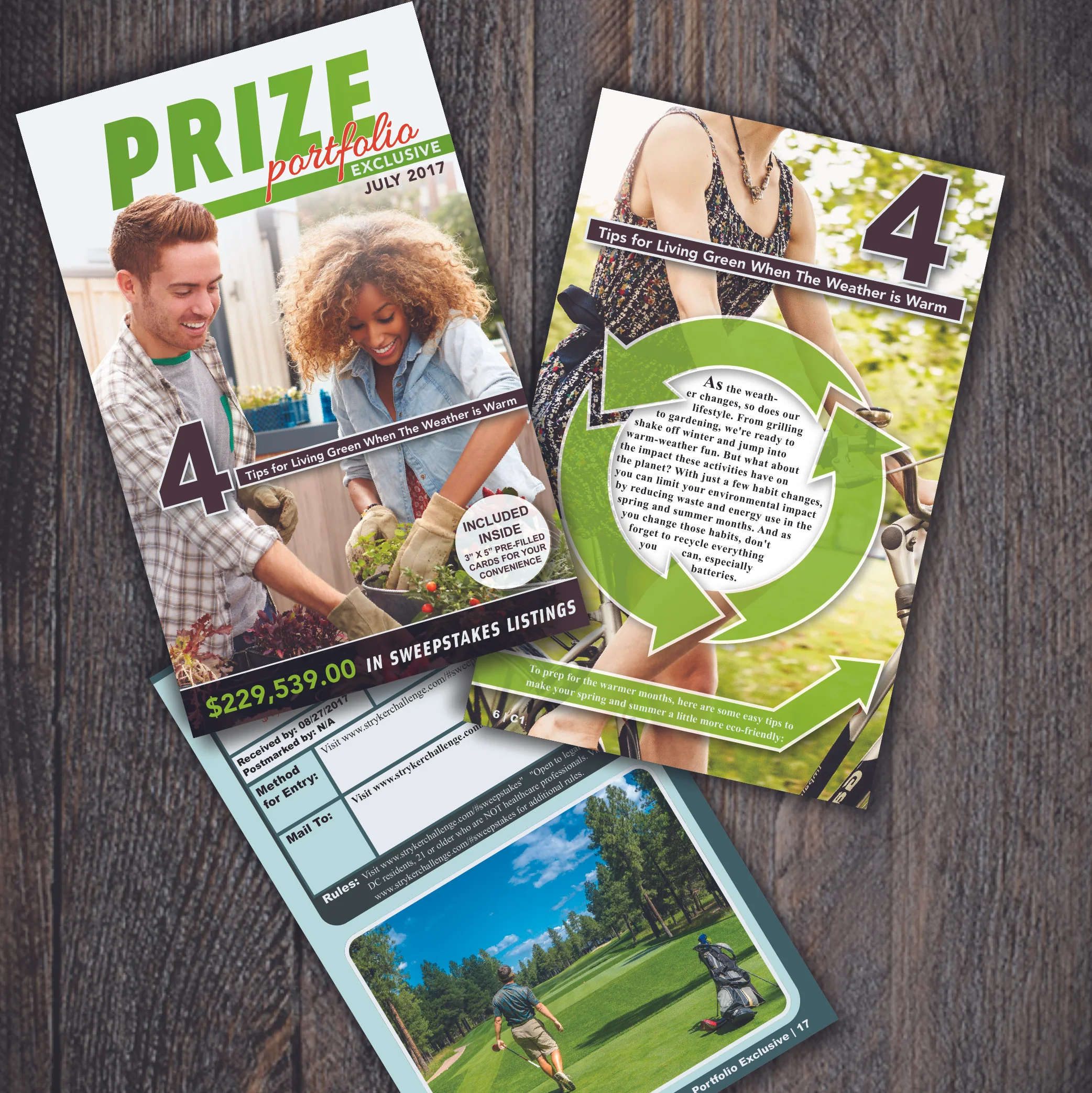30 page sweepstakes book