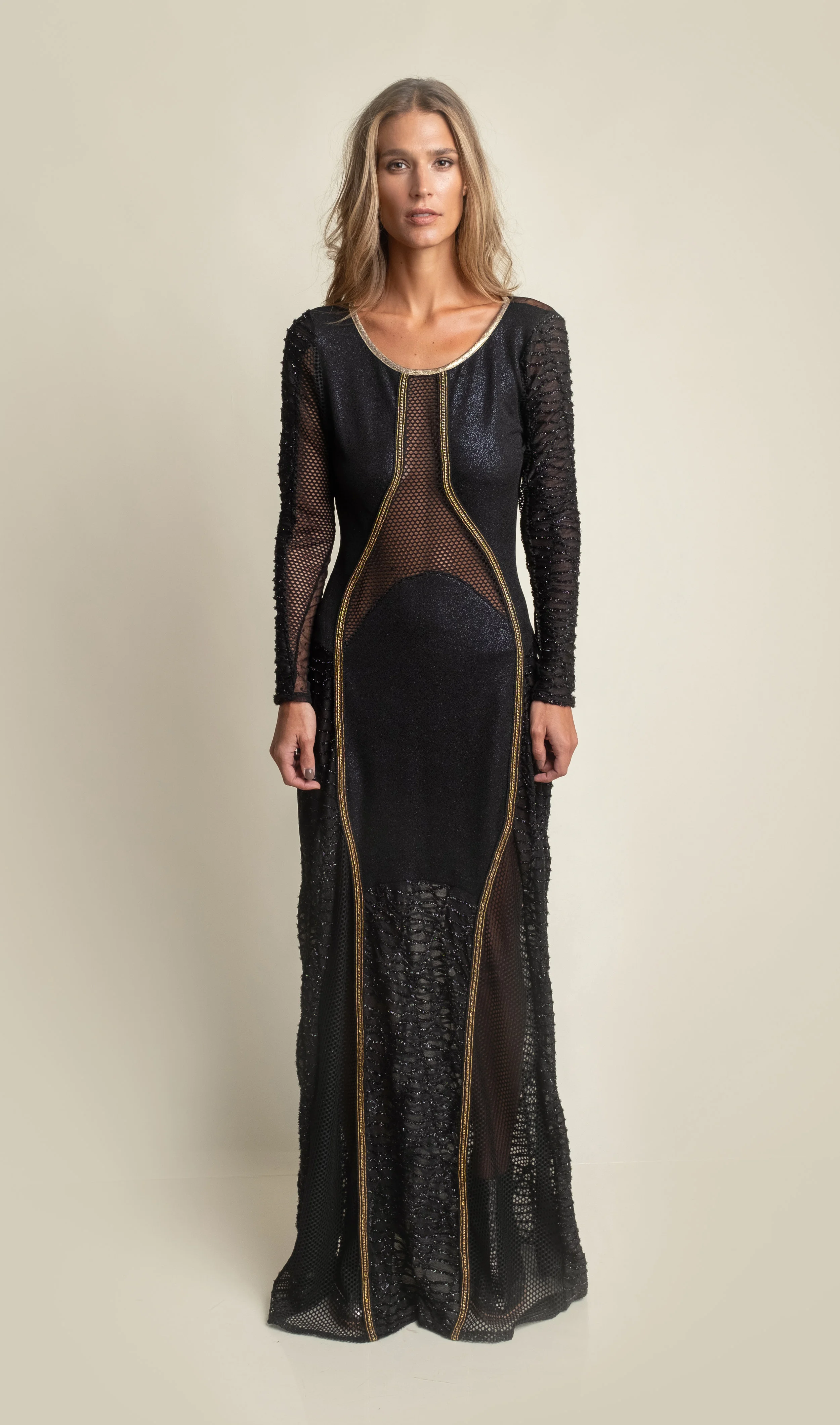 Vestido largo LACERTA