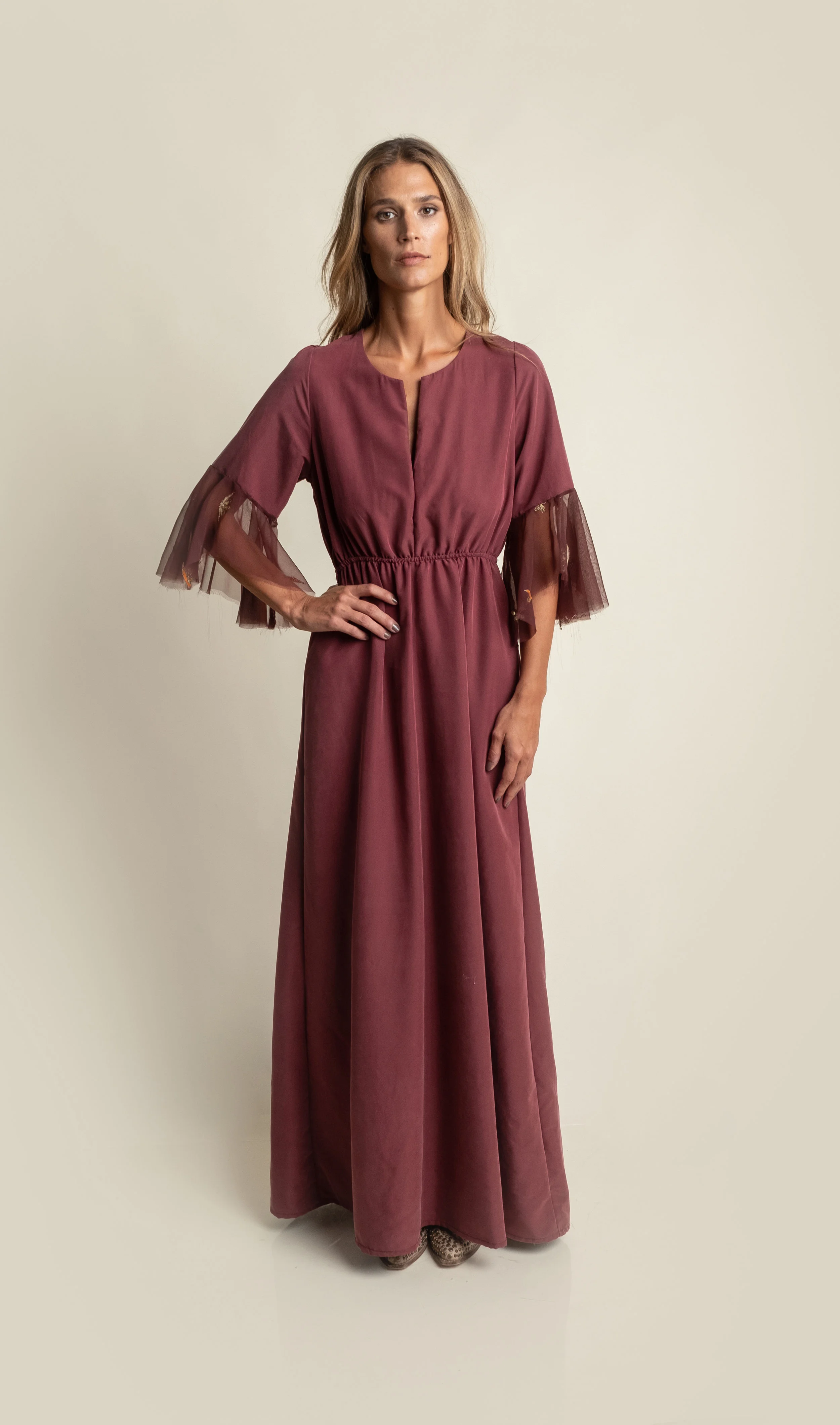 Vestido largo VIRGO