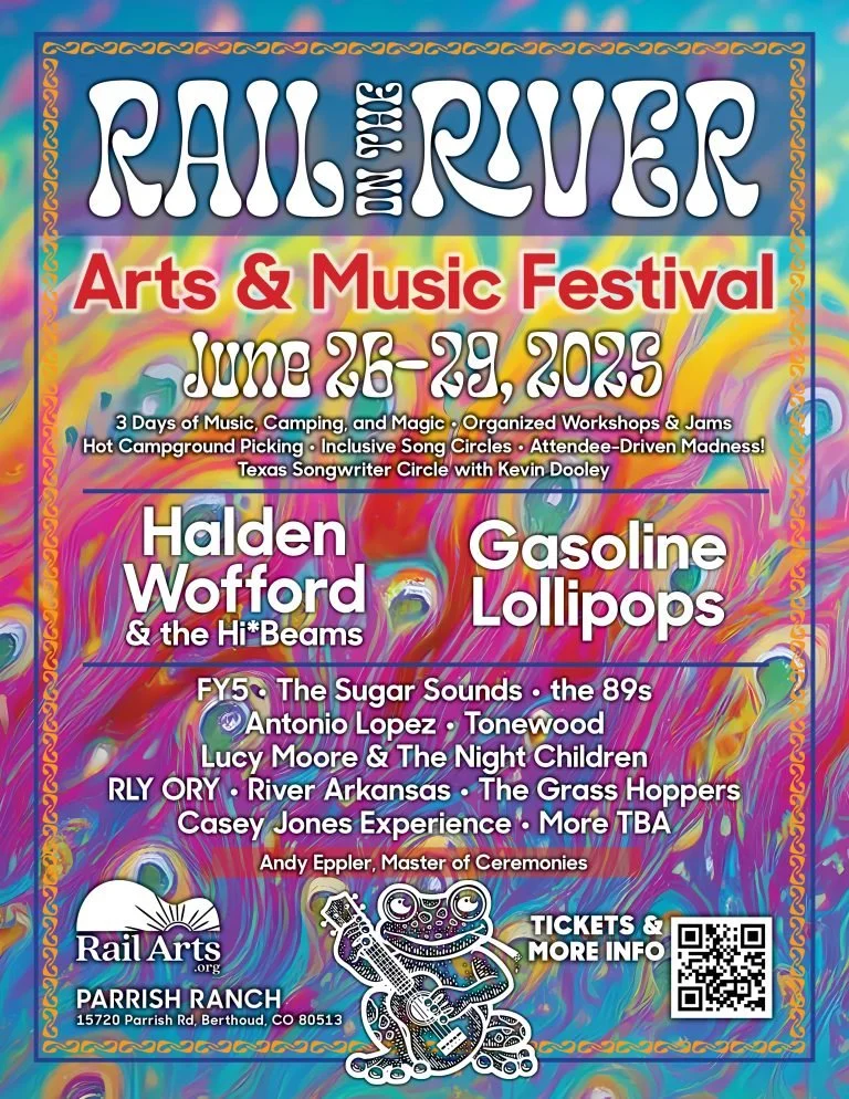 Halden Wofford &amp; the Hi*Beams - Rail on the River, Parrish Ranch, Berthoud