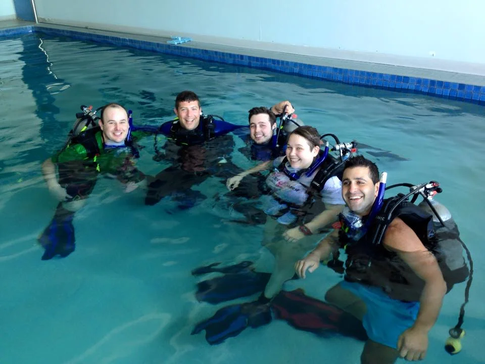 Our try dive at Adelaide Scuba