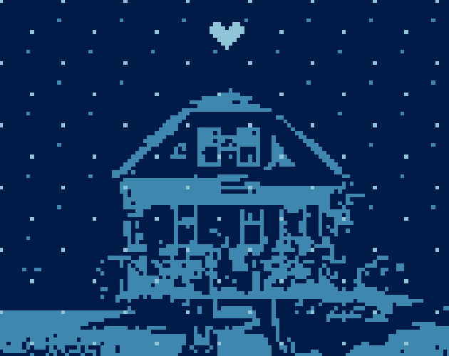 home is a snow globe