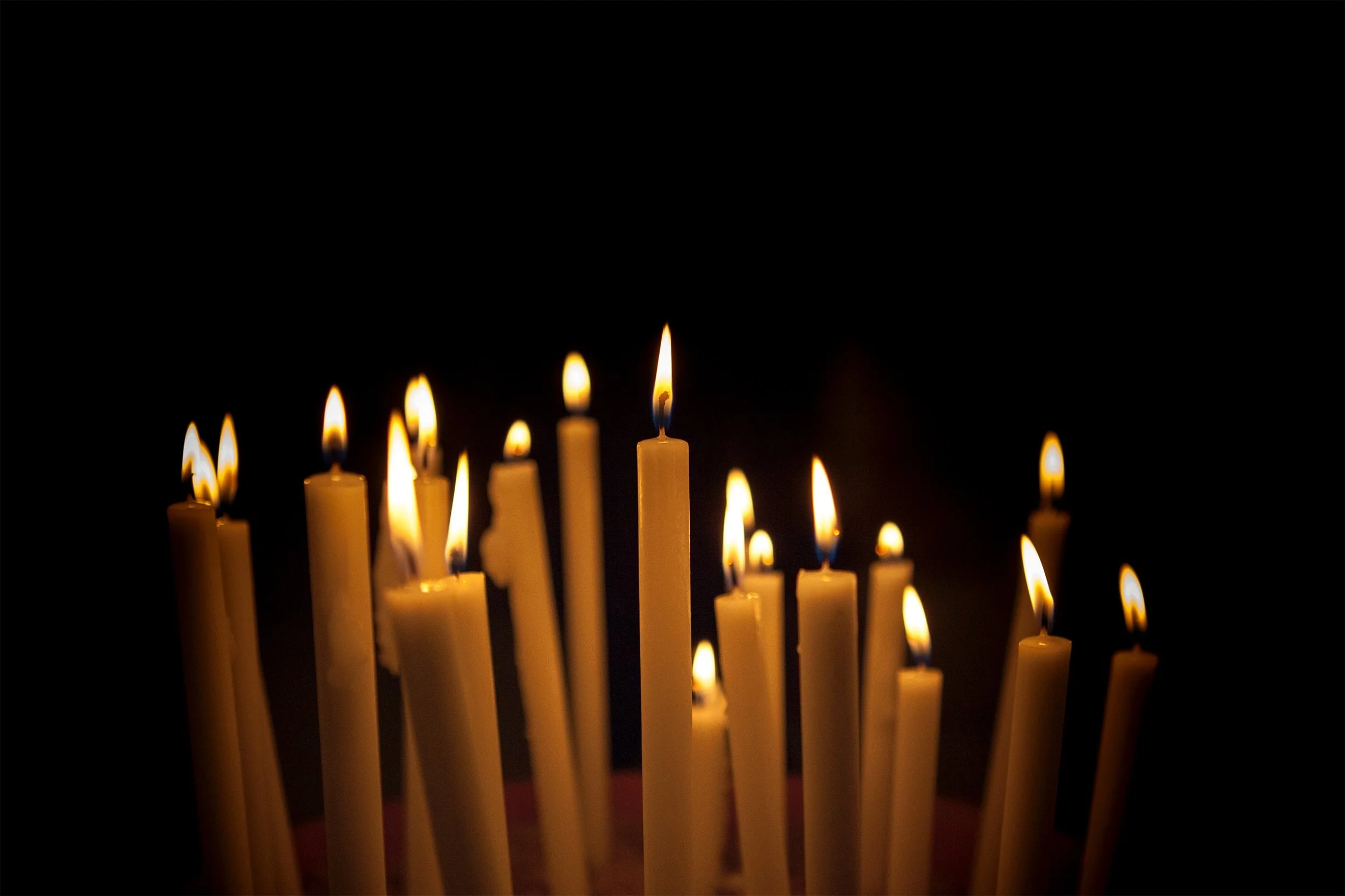 Every celebration involves candles. So many candles.