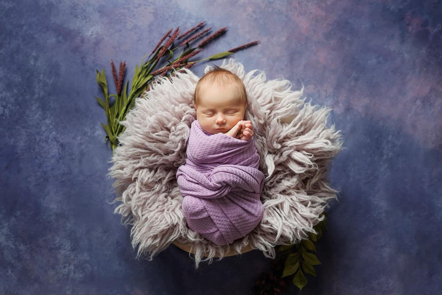 Oaklynn, looking so pretty in purple! 💜