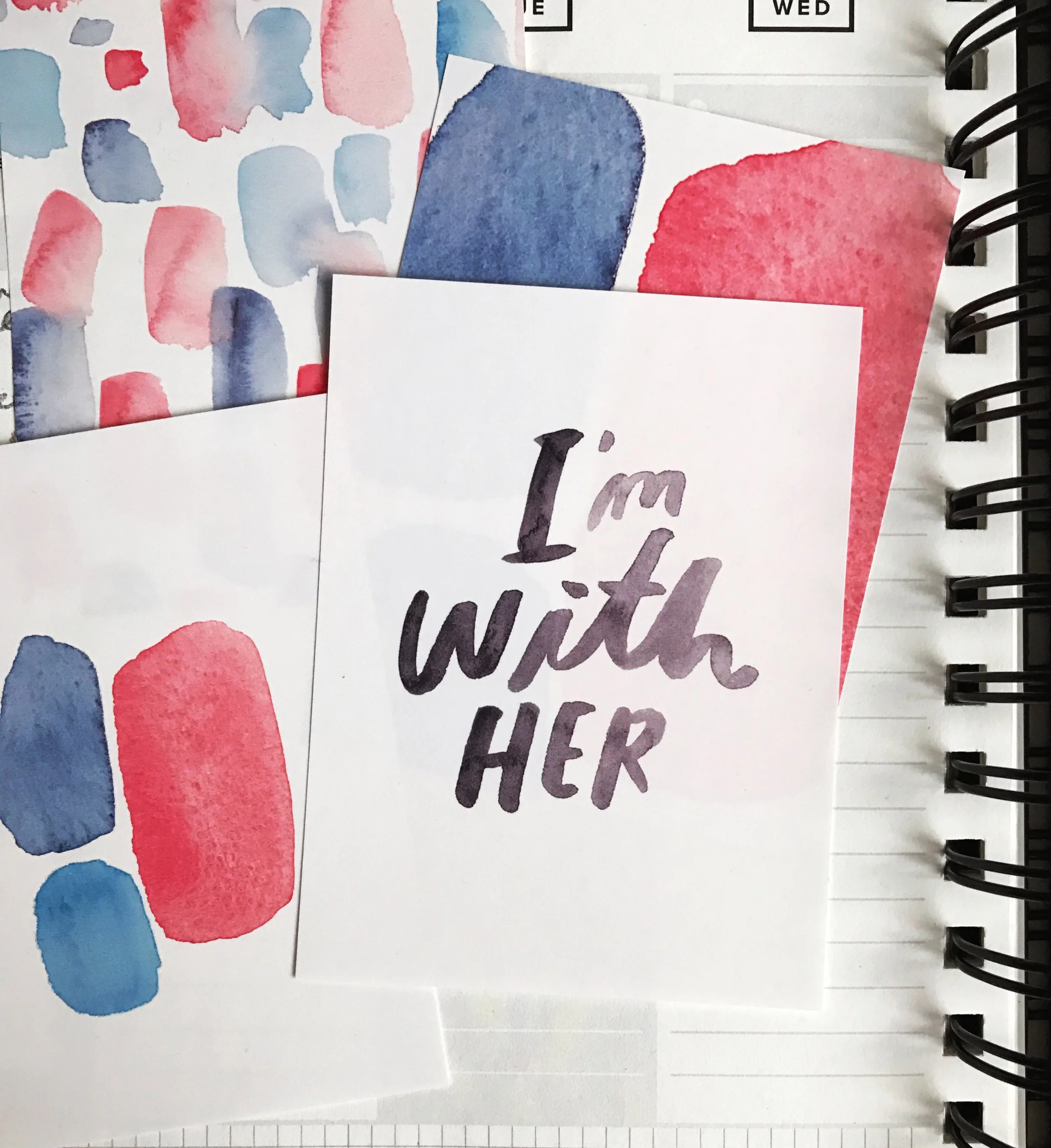 LLP I'm With Her Free Printable