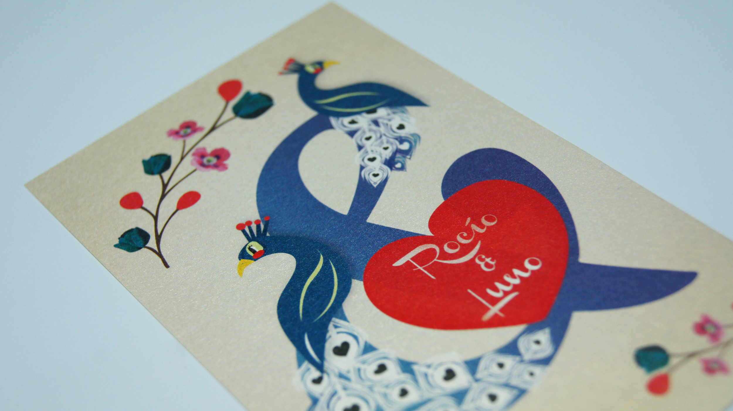Wedding Card Packaging/ Illustration