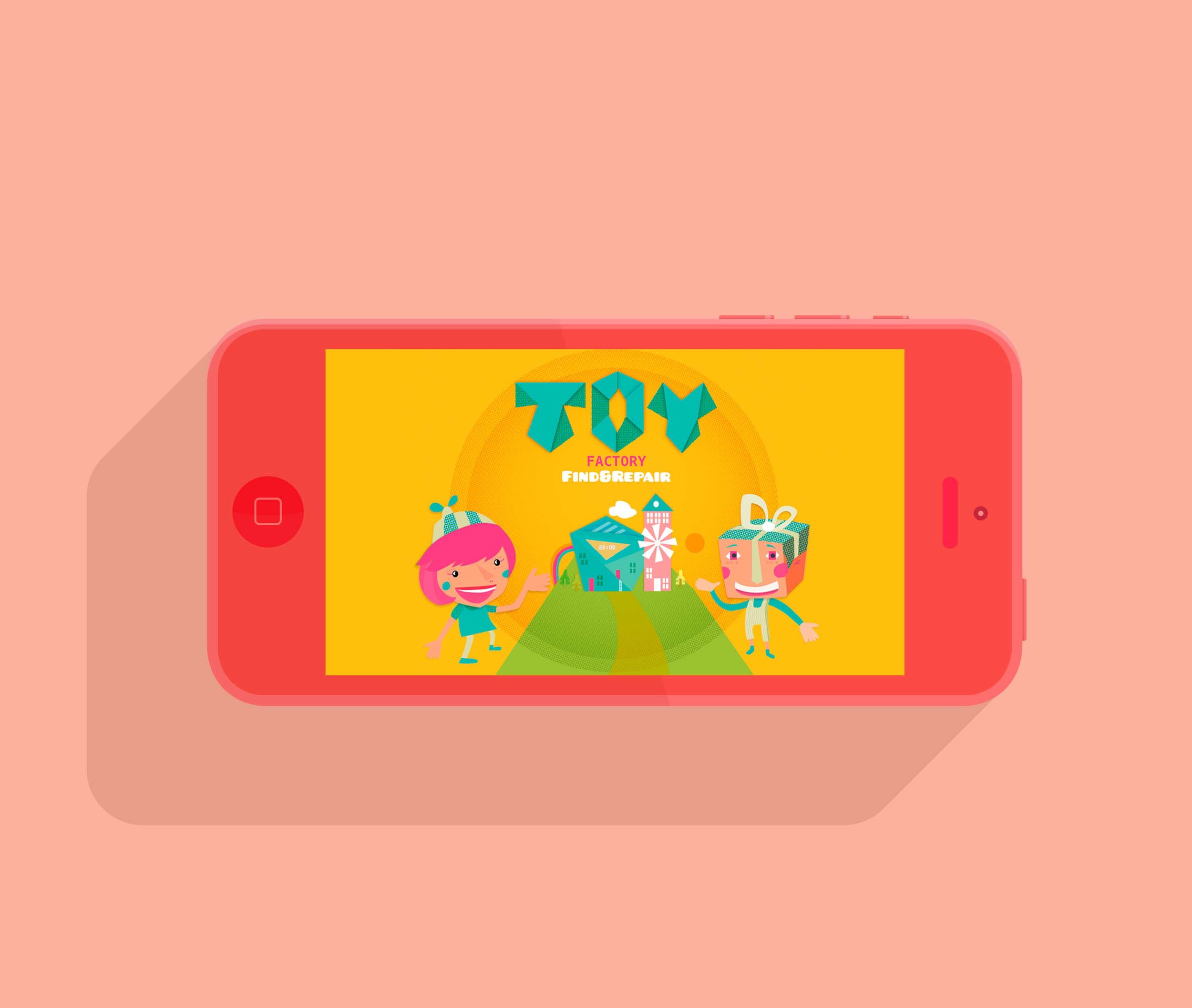 Toy Factory Illustration/ Game