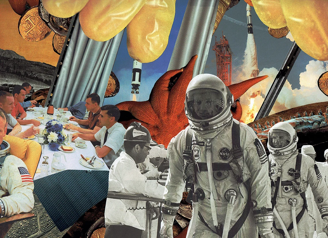 Gemini VIII launch day breakfast
