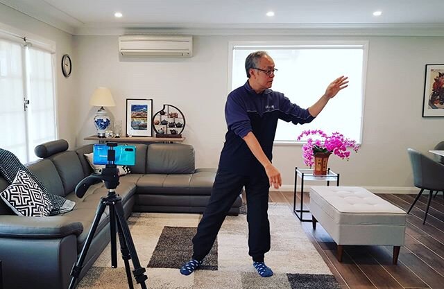 Abiding social distancing and stay-at-home orders from our Aus government in this an unprecedented challenging time with Covid-19, we are grateful to be able to stay connected to our Tai Chi groups via Zoom classes. 
We appreciate and miss all the in
