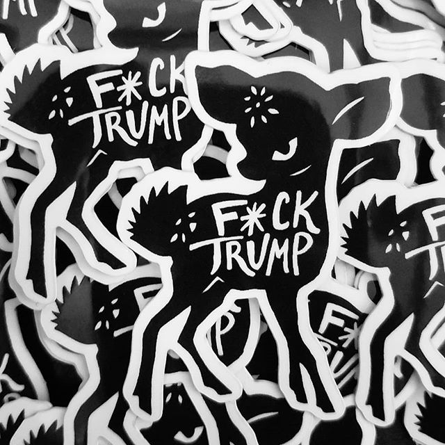 Back in stock in the shop!!
#fucktrump #Impeach45 #womxn