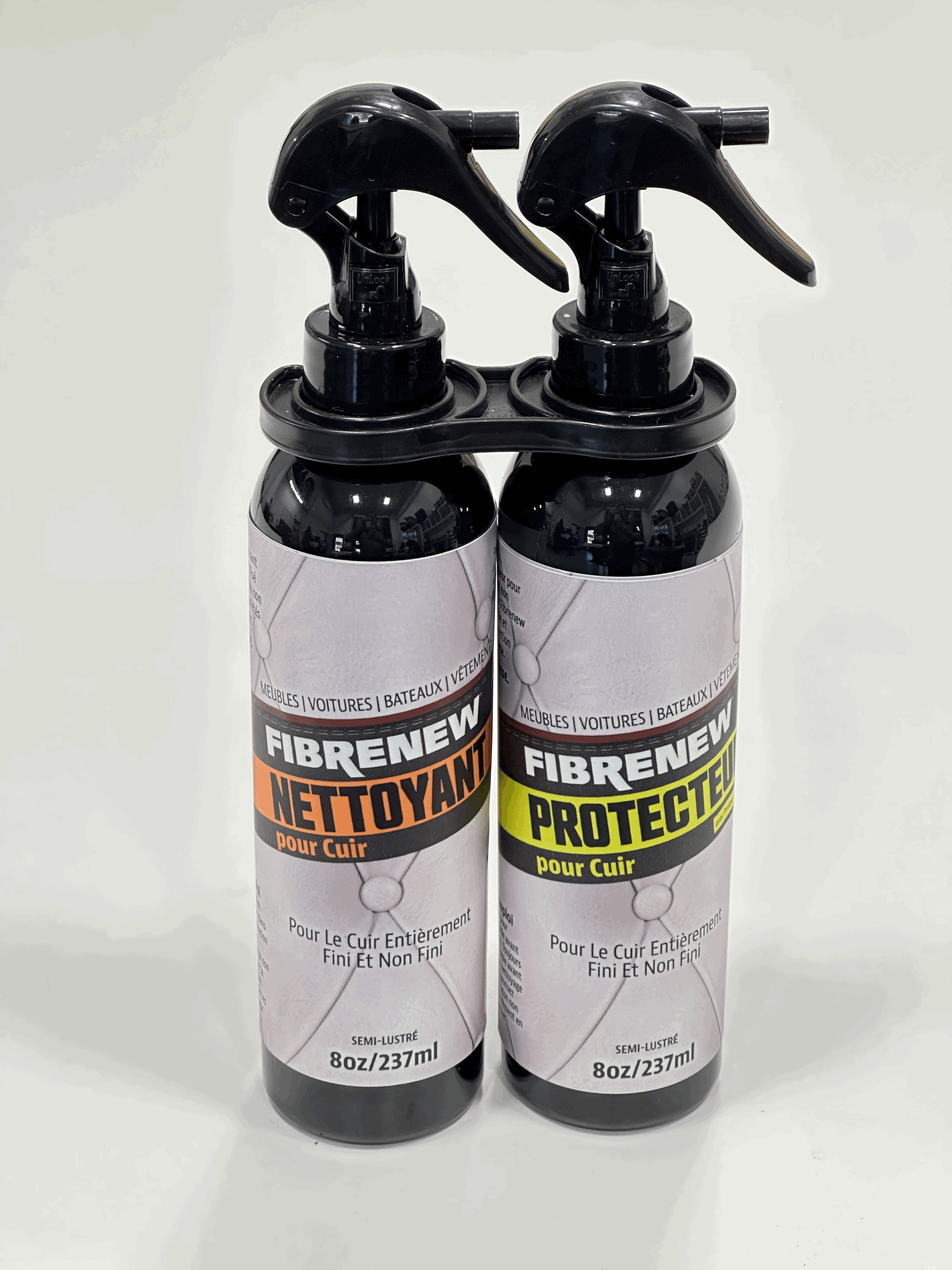 Trousse d'entretien ''Duo Nettoyant & Protecteur'' pour le cuir