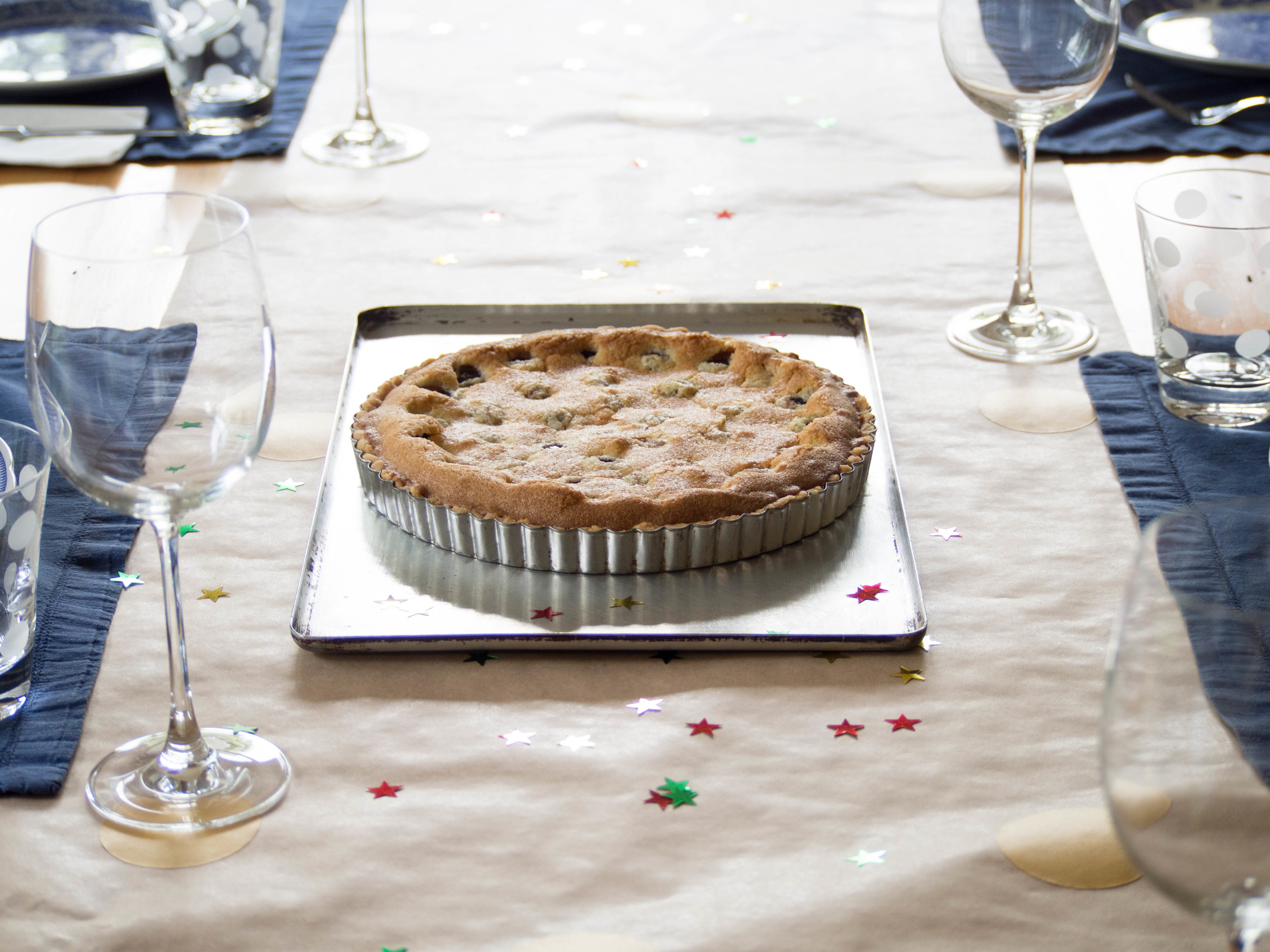 Cherry Tart for New Years Eve