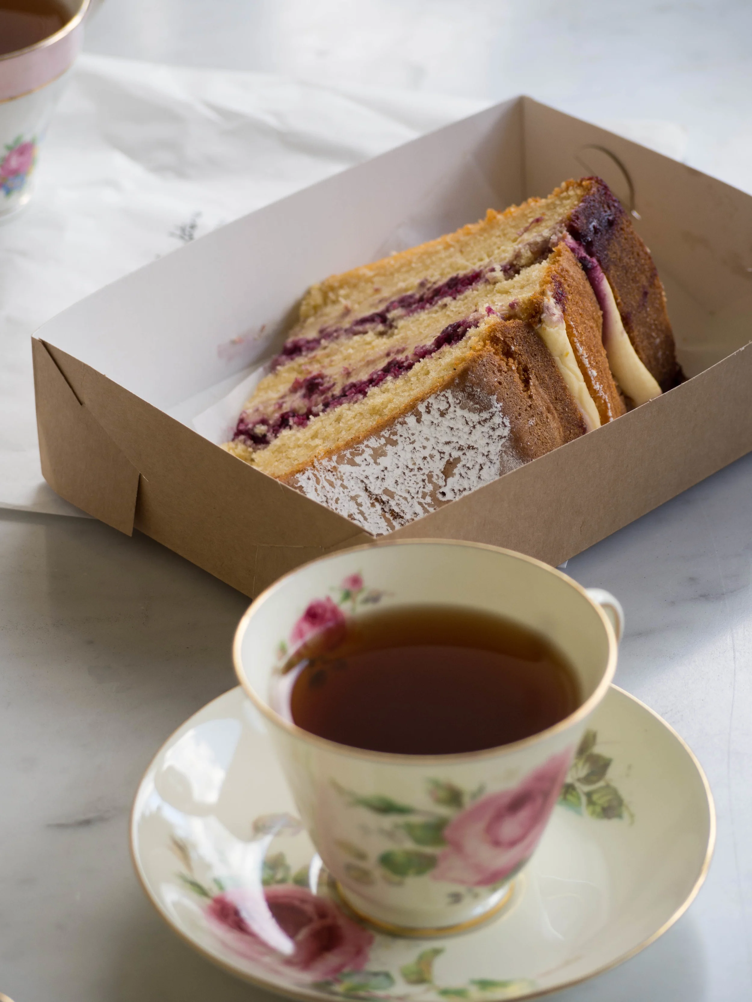 The 'Old Fashioned Vanilla Cake'.