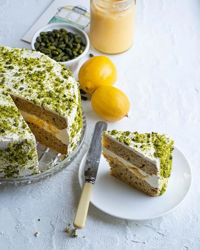 Pistachio & Pomegranate Cake — Kulinary Adventures of Kath